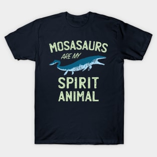 Mosasaurs are my Spirit Animal | Jurassic World Dinosaur Tee T-Shirt